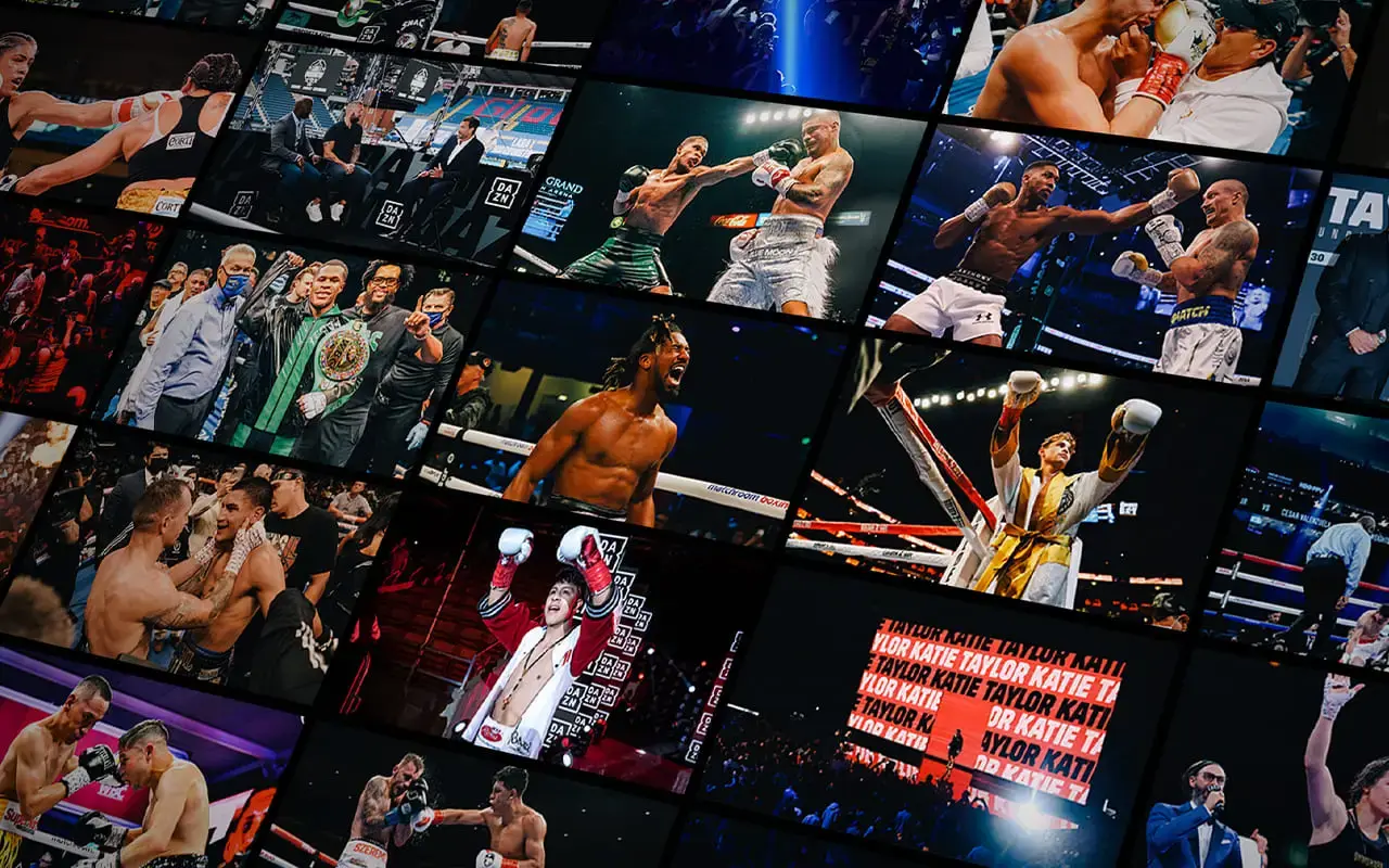 Boxing night on the big screens